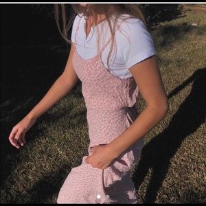 brandy melville pink dress